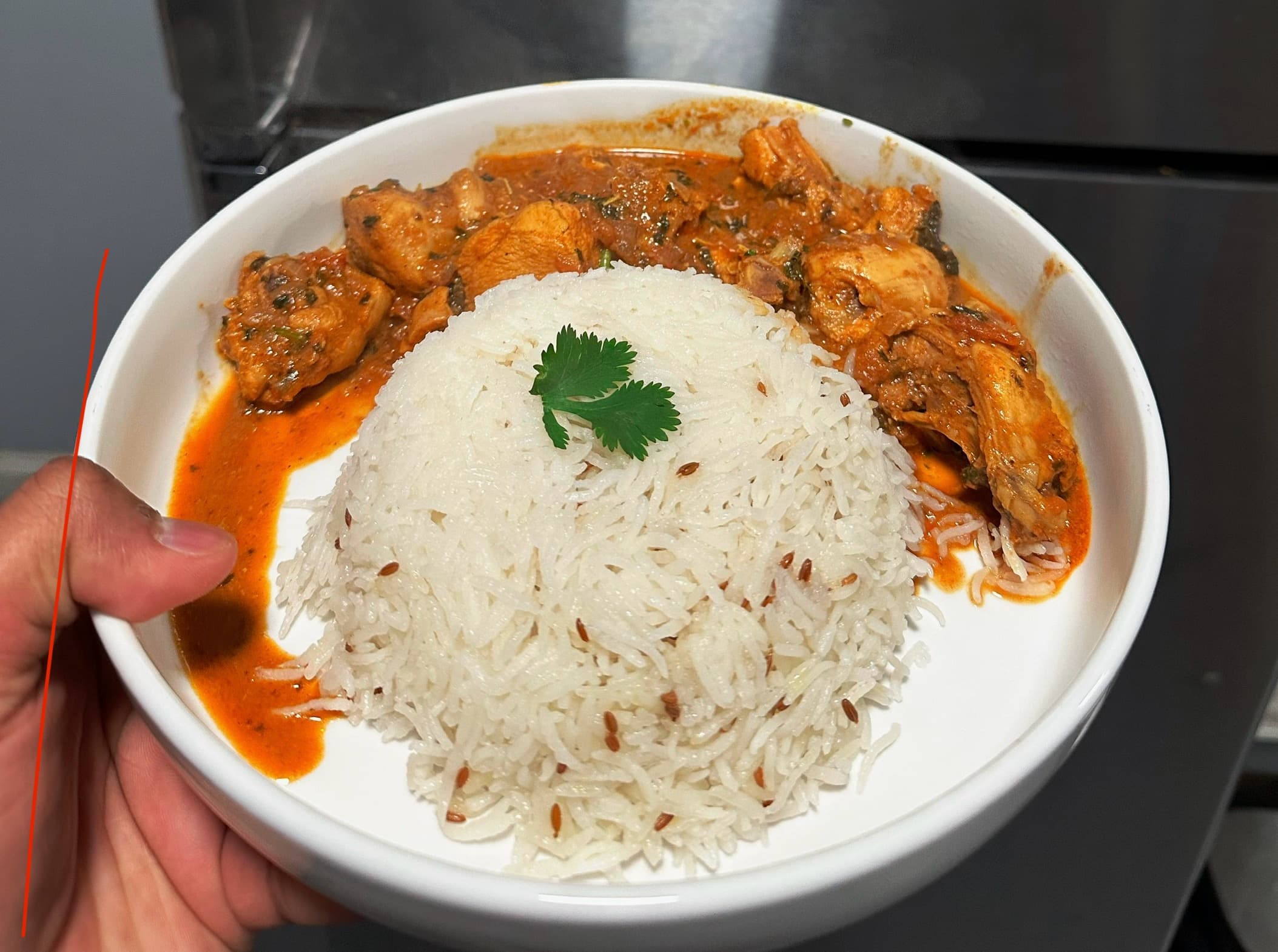 Chicken Curry with Rice